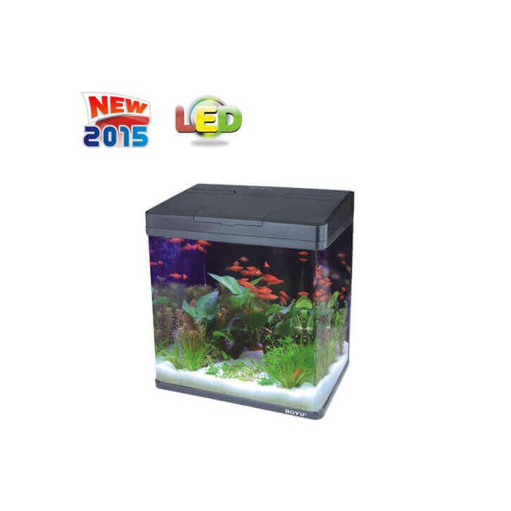 Acvariu led Boyu 3w 480x250x490mm negru