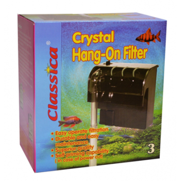 Filtru cascada pentru acvariu Crystal Hang On Nr.3