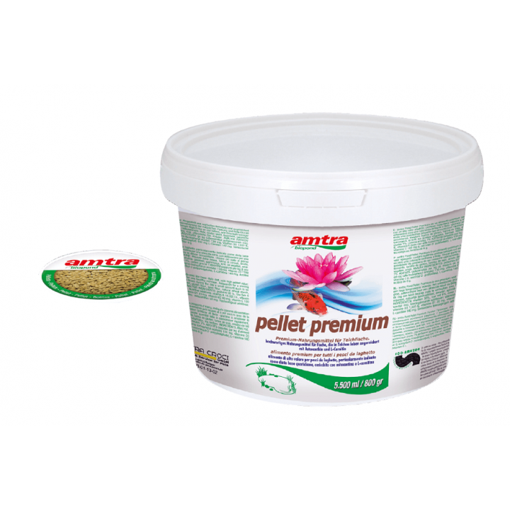 Hrana crapi koi Amtra Pellet Premium 5500 ml