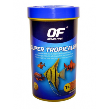 Hrana granulata pesti Ocean Free Super Tropicalbit 110 ml