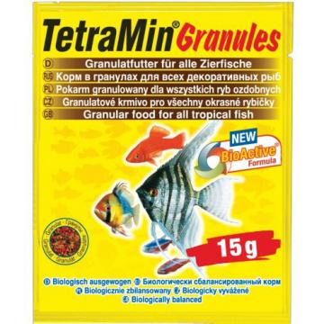 Hrana pesti exotici plic Tetramin Granulat 15gr