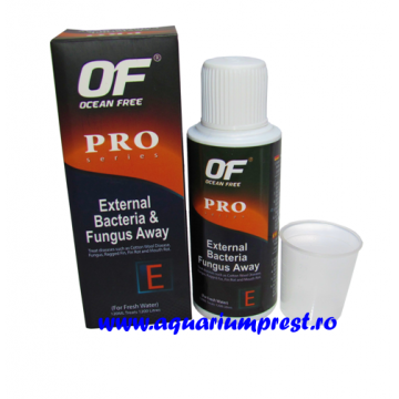 Medicament pesti exotici External Bacteria & Fungus Away