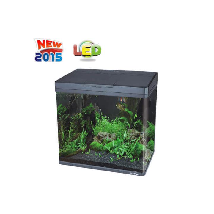 Acvariu led Boyu 3w 400x230x450mm negru