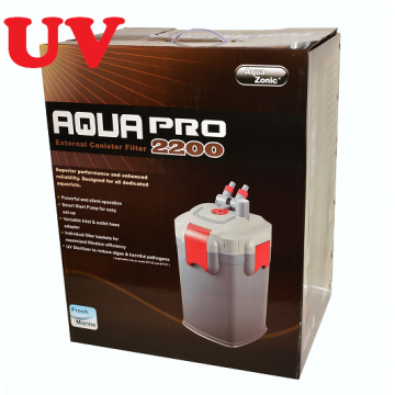 Filtru extern acvariu Aqua Pro 2200 cu UV 9W