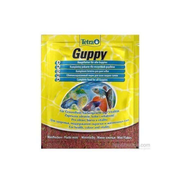 Hrana pesti exotici plic Tetra Guppy 12 gr