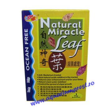 Tratament apa cu frunze Natural Miracle Leaf 1 saculet/cutie