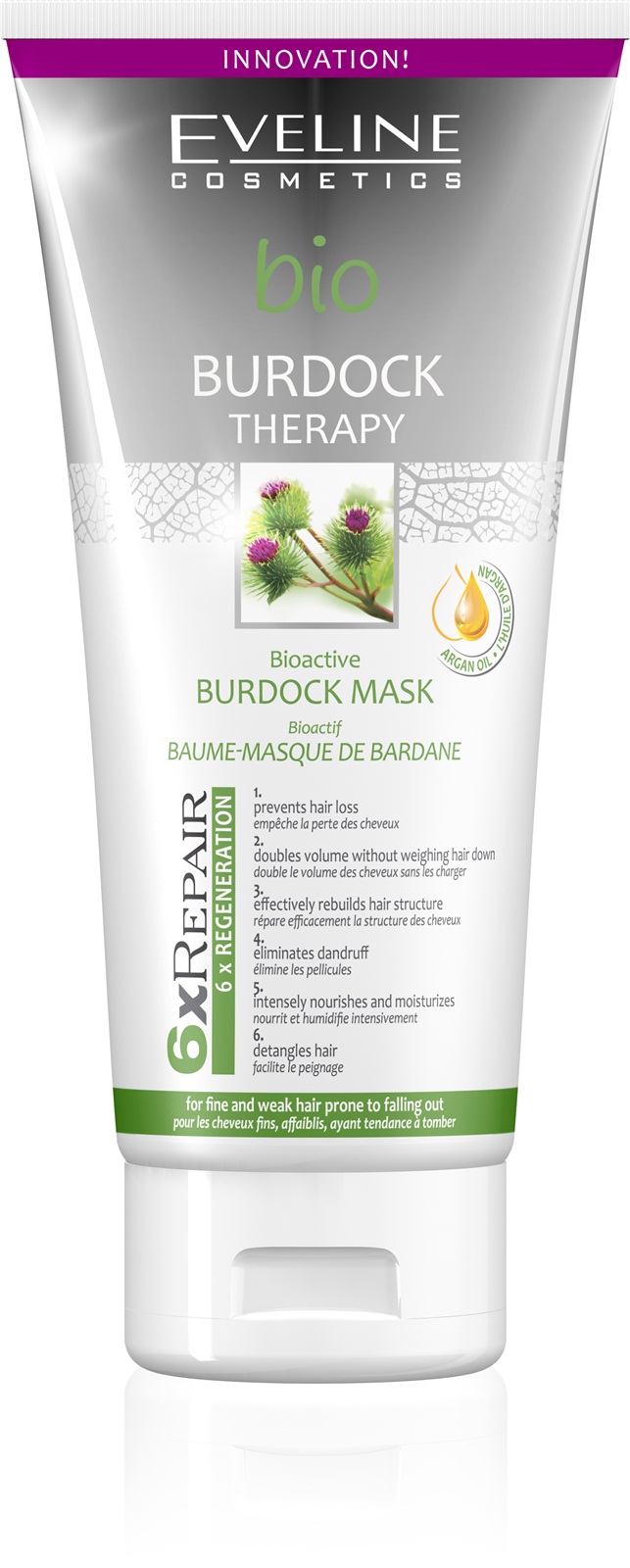 Mască cu extract de brusture 200 ml