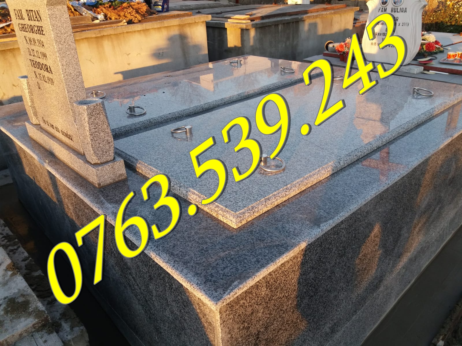 Amenajari morminte cu granit