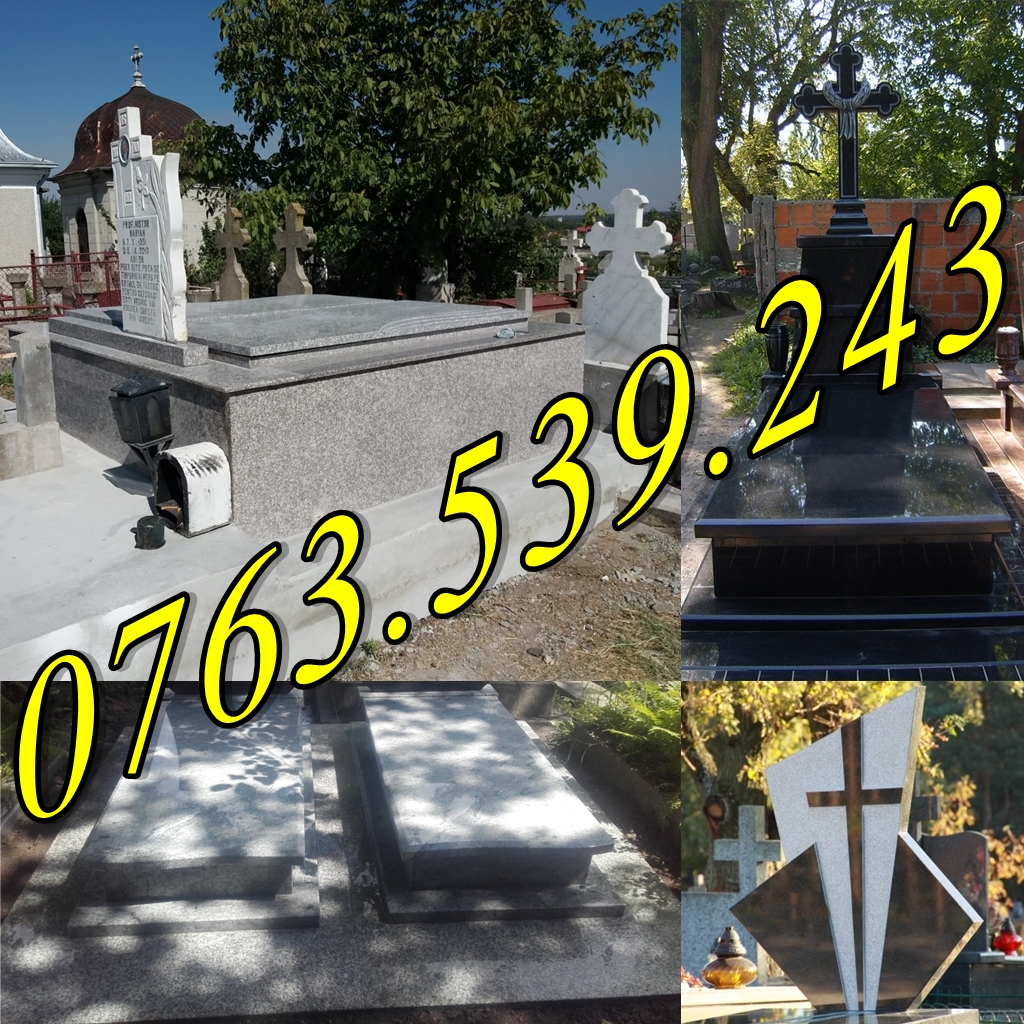 Lucrari Funerare si Morminte de Granit