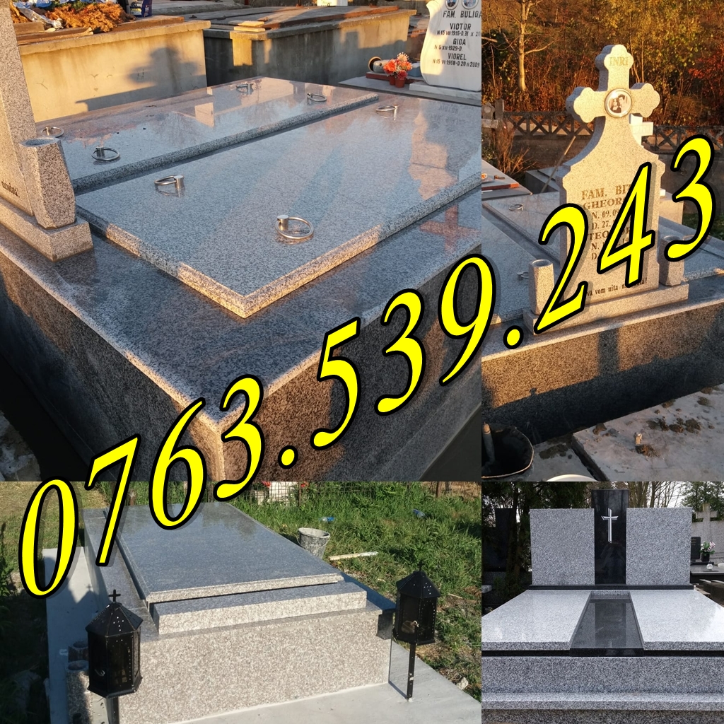 Lucrari Funerare si Morminte de Granit