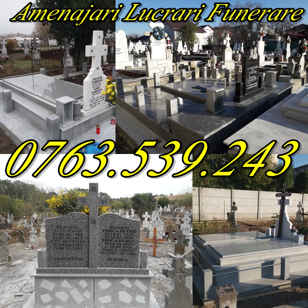 Lucrari Funerare Cavouri Placari Marmura Granit Monumente Funerare