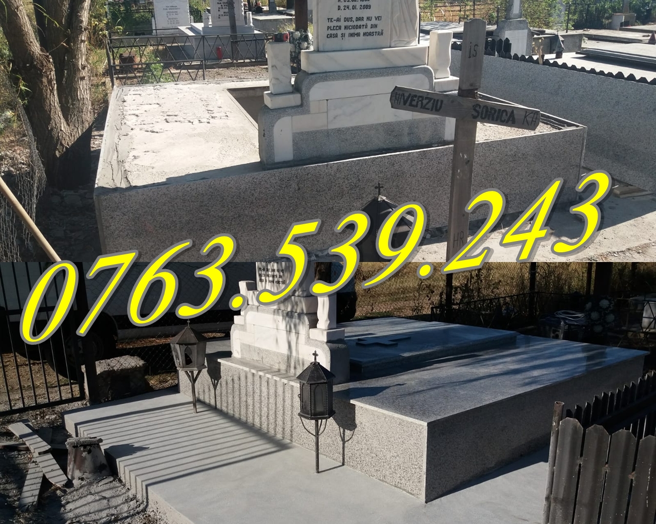 Lucrari Funerare si Morminte de Granit