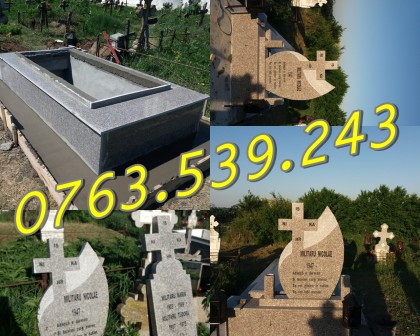 Decorare Morminte si Lucrari Funerare cu Granit
