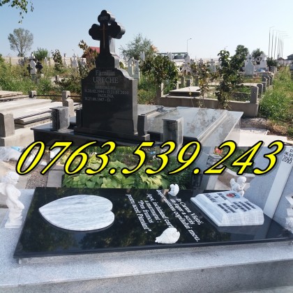 Placari lucrari funerare  cavouri cu granit marmura Monumente Funerare
