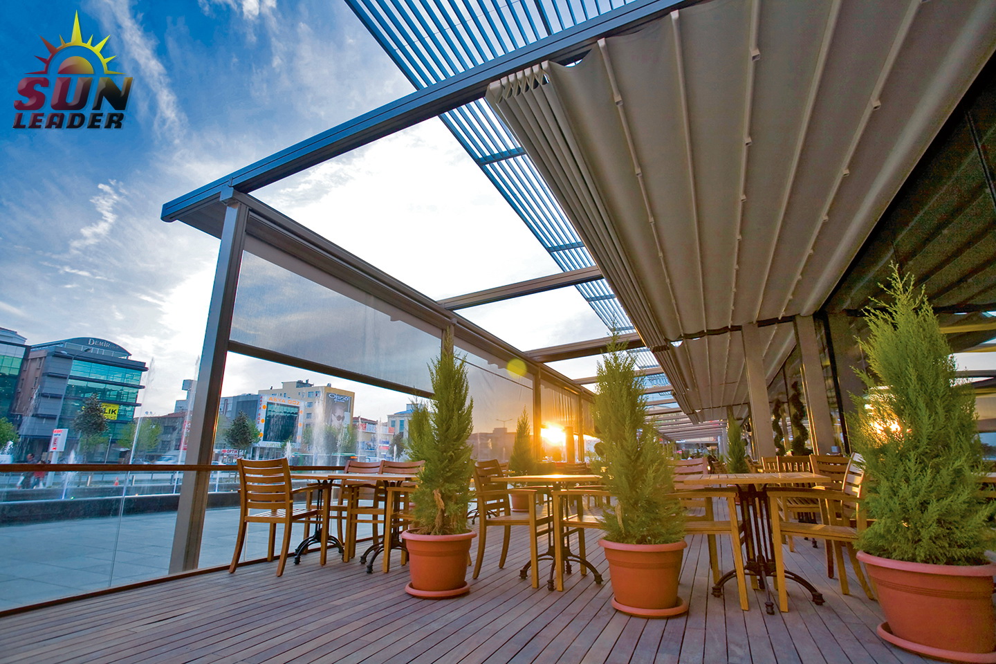 Pergole Retractabile Flat