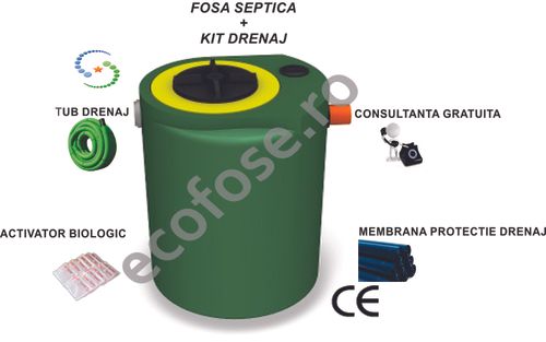 Fosa biologica IMHOFF BIOCROMA 800