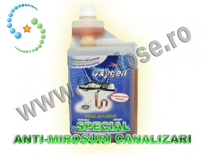 Activator special anti-mirosuri pentru canalizari 1L