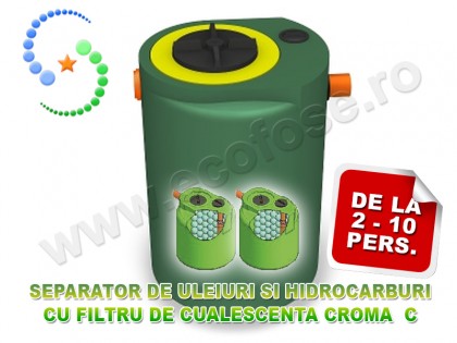 Separator de uleiuri si hidrocarburi CROMA C