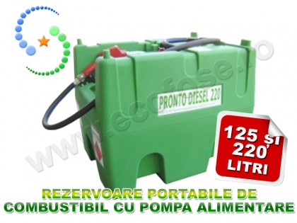Rezervor PRONTO Diesel - cu pompa de alimentare