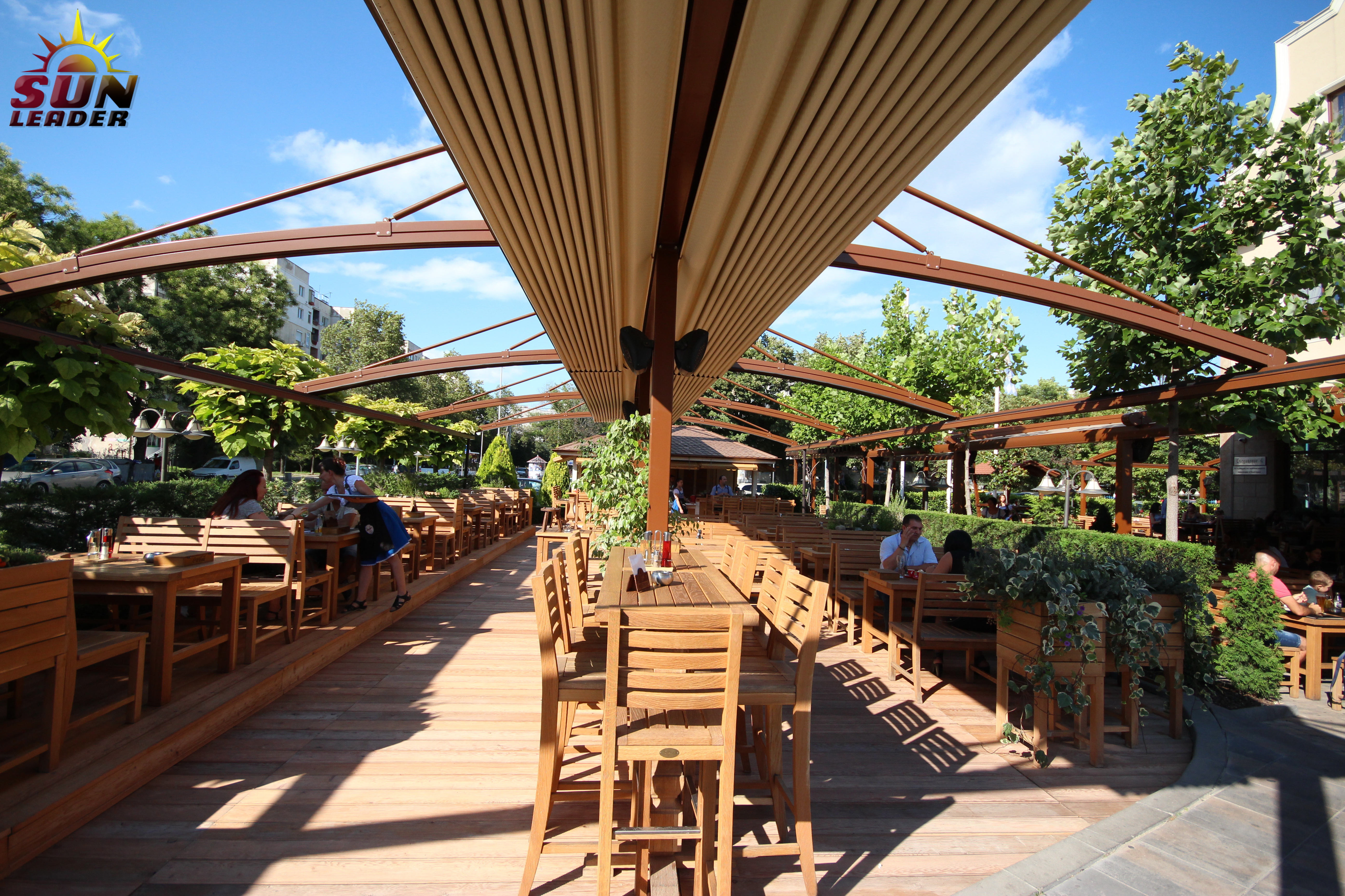 Pergola retractabila Spline Variance