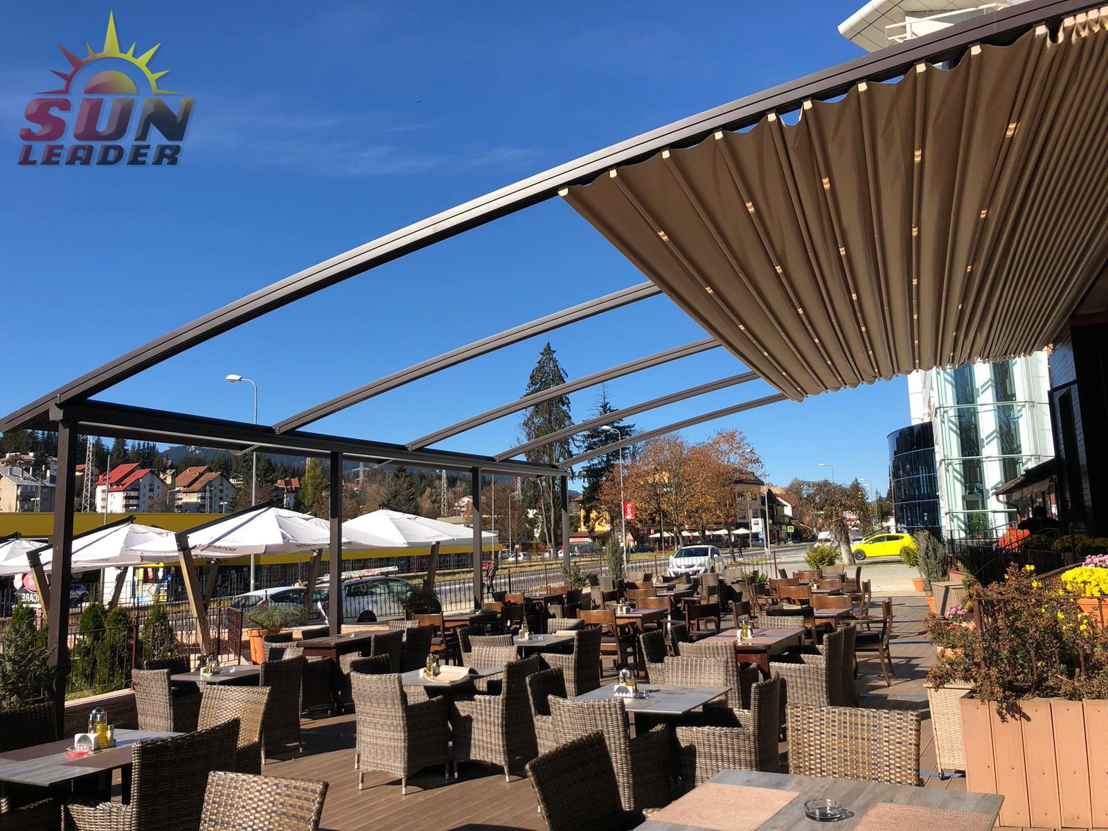 Pergola retractabila SPLINE - Sun Leader