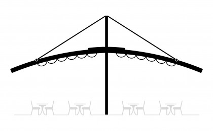 Pergola retractabila Spline Variance
