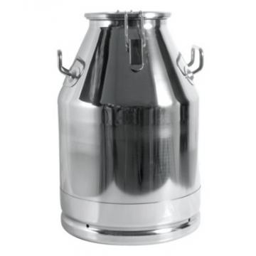 Bidon transport lapte 30L cu capac din inox