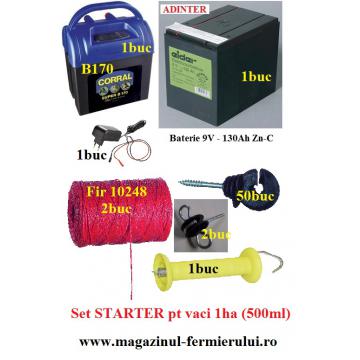 Gard electric Starter pentru vaci 9-12-220V