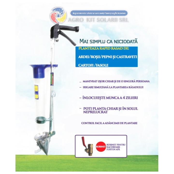 Plantator manual pentru rasad si cartofi