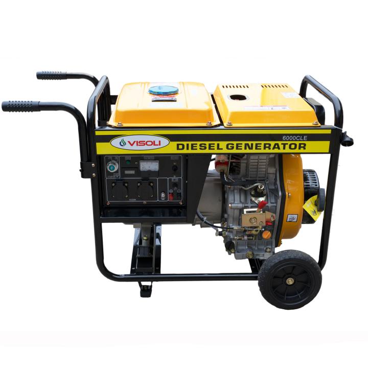 Generator de sudura/curent Diesel Visoli DGW6000E monofazat