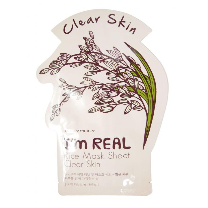 Masca de fata Tony Moly I'm Real Rice ( Orez ) Korea