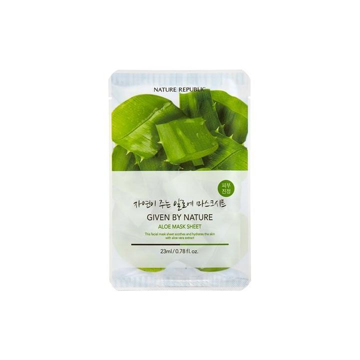 Masca de fata Nature Republic Aloe Korea