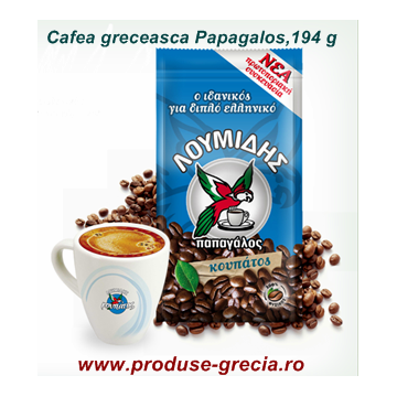 Cafea Greceasca Papagalos, 194 g