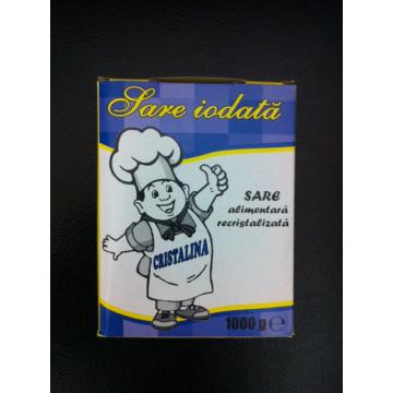 Sare extrafina ambalata la cutie