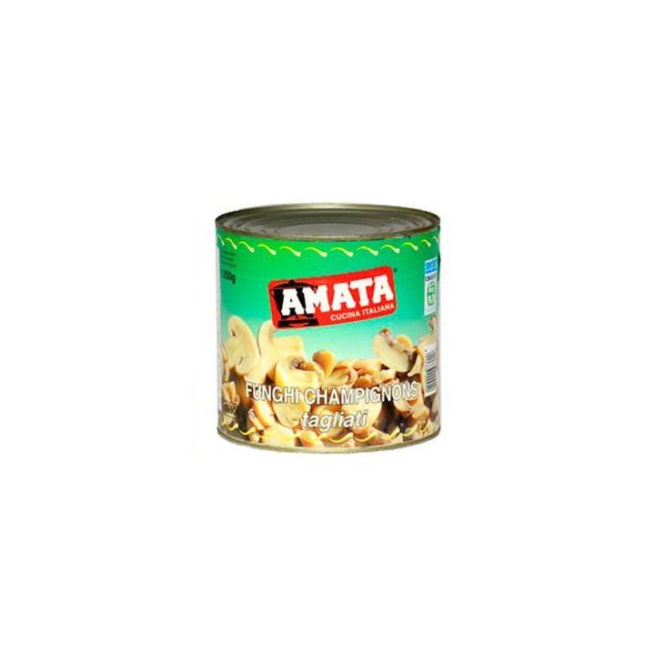 Conserve ciuperci taiate Amata
