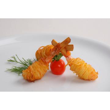 Creveti in cuib de cartofi