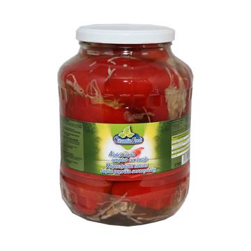 Conserva ardei capia umpluti cu varza 1700ml Silvania