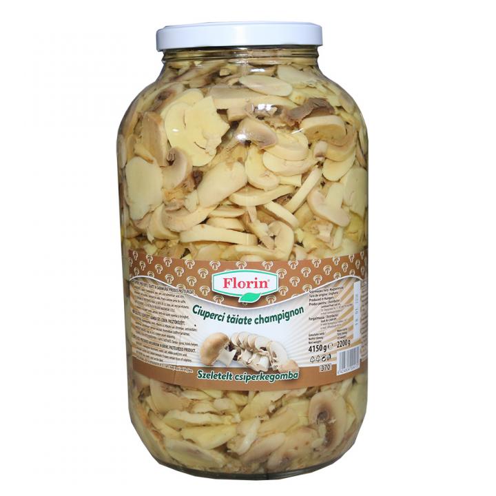 Conserva ciuperci taiate Florin 4250ml
