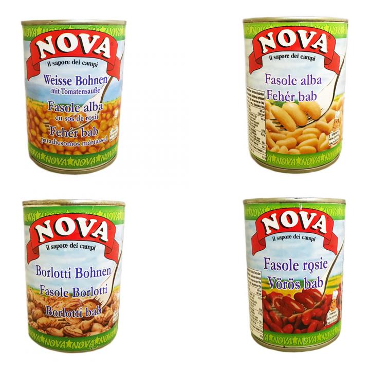 Conserva fasole Nova 400gr