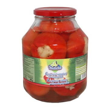 Conserva gogosari umpluti cu conopida 1700gr Silvania