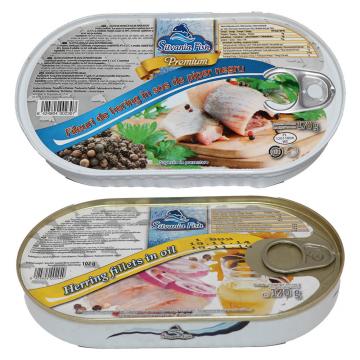 Conserva hering fileuri 170gr Silvania
