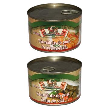 Conserva sarmalute de post 400gr Silvania