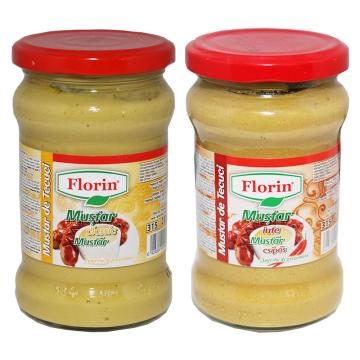 Mustar clasic & picant 280gr Florin