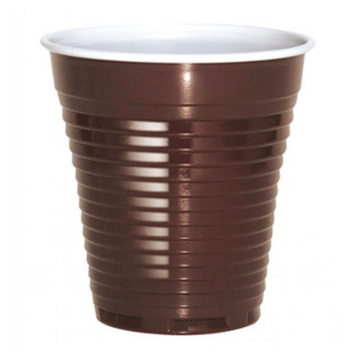 Pahare automate bicolore Flo 166 ml (100 buc)