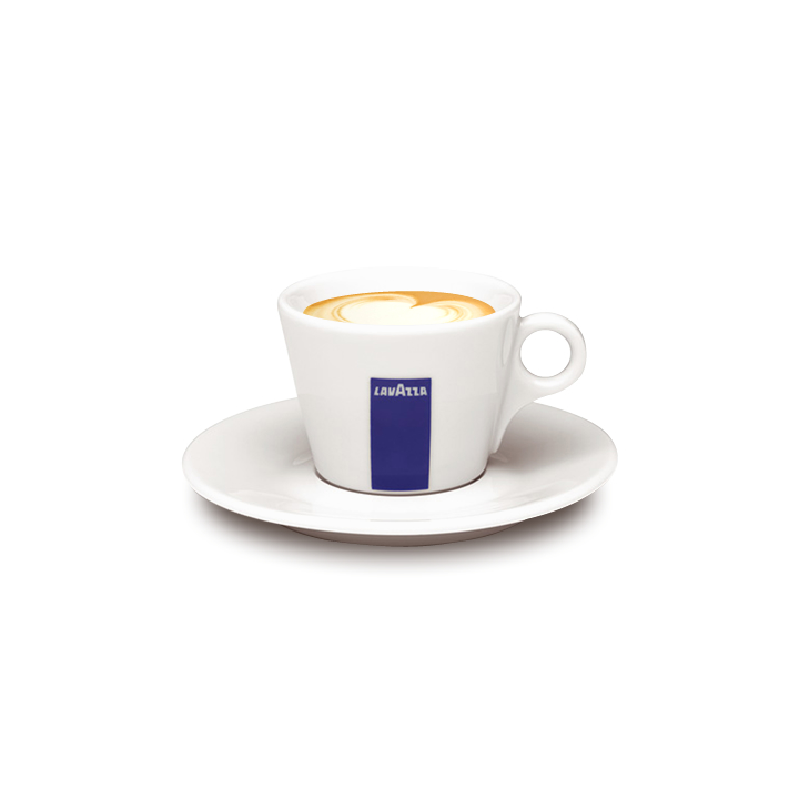 Cesti cappuccino cu farfurii ceramica Lavazza 6buc