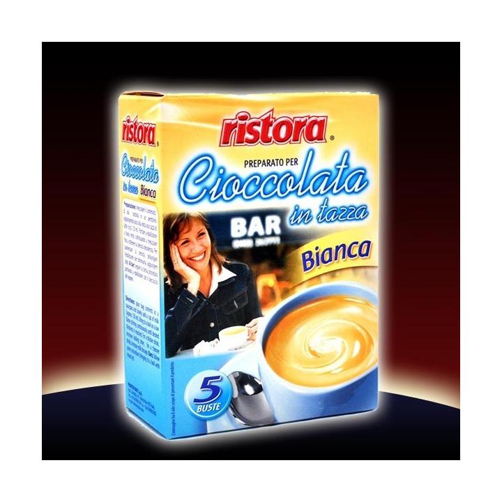 Ciocolata densa alba instant ristora 5 plicuri x 23g