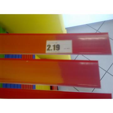 Sine de preturi cu adeziv pt rafturi supermarket