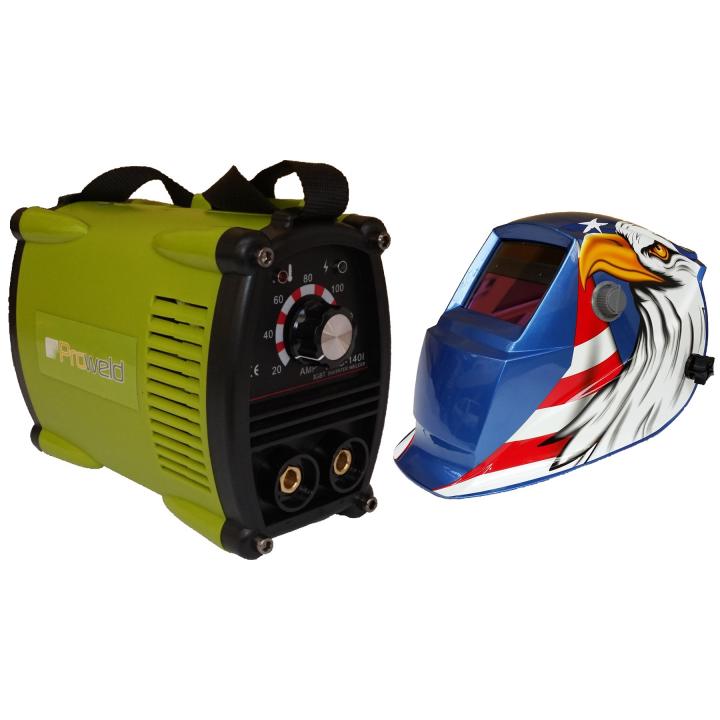 Aparat de sudura invertor Proweld ROC-140I + masca de sudura