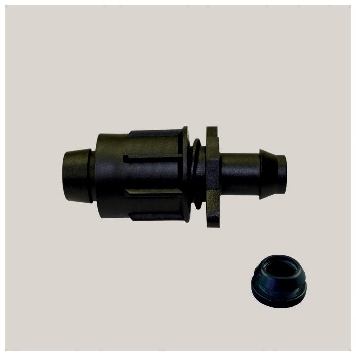 Conector simplu pentru banda de picurare 17 mm