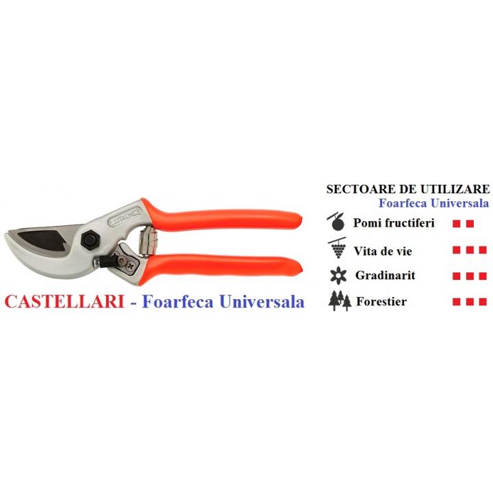 Foarfeca de mana profesionala Castellari Universala 21 cm